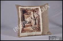 Vintage custom made design cushion,