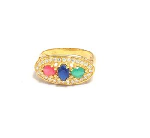 Beautiful Gold Plated Gemstone Ring