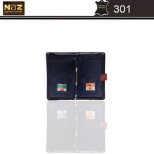 leather passport holder with multi card holder