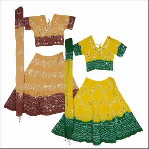 Rajasthani Lehenga Choli For Kids Dress
