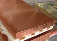 Plate Bronze Copper Sheet, For Heat Exchangers