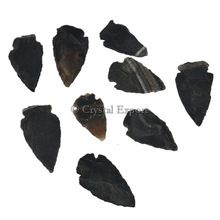 Black Onyx Agate Arrowheads