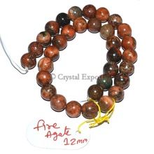 Fire Agate Beads Strands