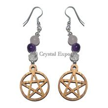 RAC Pentagram Healing Earring