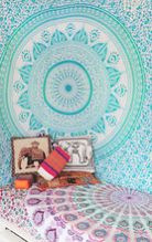 Round Mandala Tapestry Wall Hanging