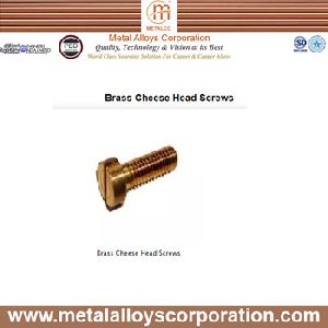 Brass Cheese head Screw