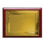 Wooden Plaques Gold Laserable Plate 1241