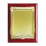 Wooden Plaques Gold Laserable Plate