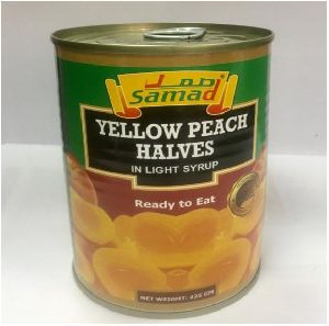yellow peach halves