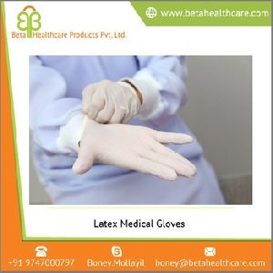 Pre-Powdered Latex Medical Gloves