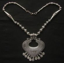 Silver plated necklace jewellery