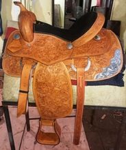 Hand Carved Western Horse Saddle