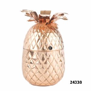 Copper pineapple mug cocktail cup Metal pineapple