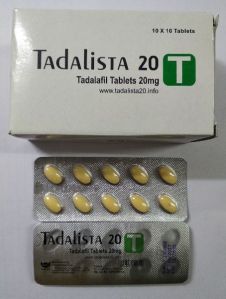 Tadalista 20 mg Tablet