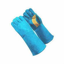 WELDING GLOVES WITH YELLOW PALM