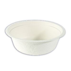 Biodegradable Moulded-Fibre Bowl
