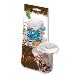 Insulated Foam - Paper Cup 8oz w/ Lid