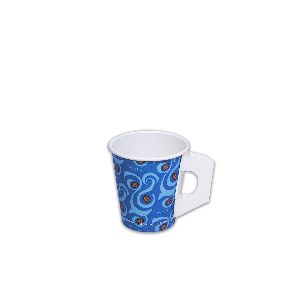 Printed Paper Cup W/ Handle 7oz