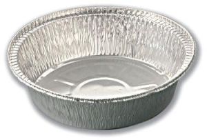 Round Aluminium Container, Packaging Type : Silver