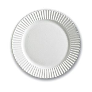 Standard Paper Plate 6in - White