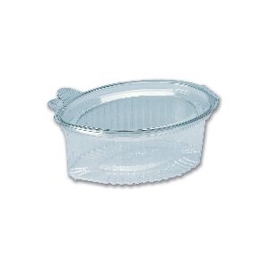 Clear Leaf-Shaped Portion Cup Lid