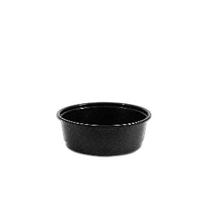 Towerpac Black Round Container