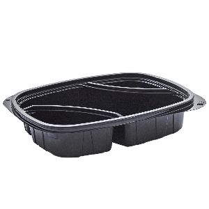 Diagonal Black Cold Multipurpose Plastic Containers