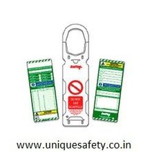Scaffolding Lockout Tags with holder