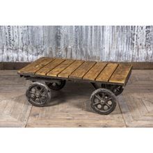 factory cart coffee table