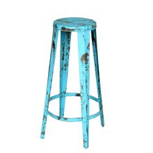 color metal high bar stool