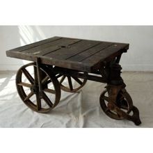 indisn wood cart Coffee Table