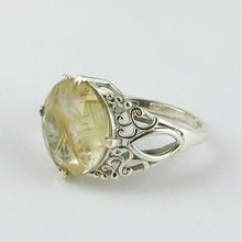 Amazing Round Shape Golden Rutile