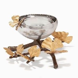 butterfly design antique bowl