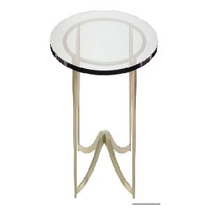 Gold metal table