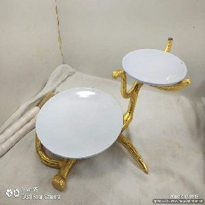 joint metal bowl stand