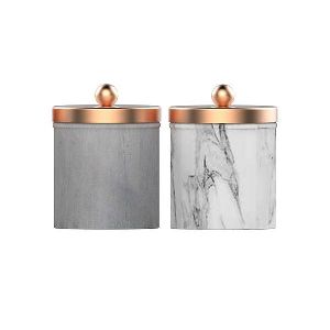 Marble Candle Jar