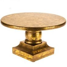 vintage gold cake stand