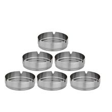 stainless steel Round Shape  Ashtray