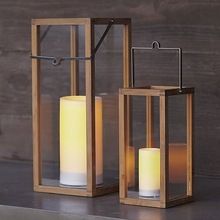 Wooden Candle Lantern