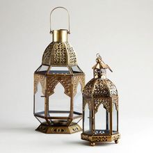 Brass Moroccan Candle Lantern