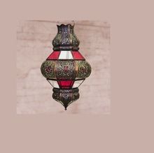 Copper Moroccan Hanging Lantern