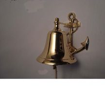 Golden metal bell