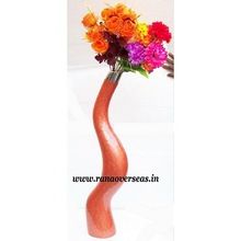 Indoor Decorative twisting and turning Colored Aluminium Flower Vase