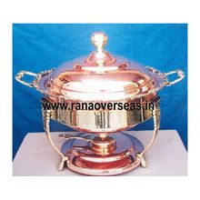 Party used Copper Chafing Dish.