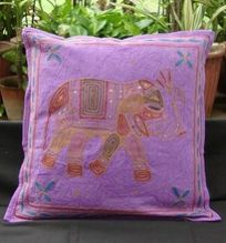 ELEPHANT CUSHION PILLOW COVERS THROW