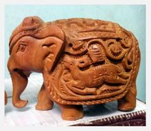 Rajasthan Animal Figure wooden Elephant