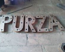 industrial marquee letter lamp