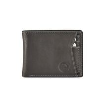 Grey Leather Wallet