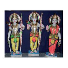 Colorful Designed Ram Darbar Sculpture