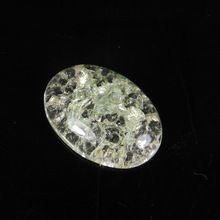 Big gemstone collection crack crackle glass